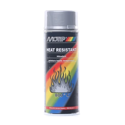 Kép: MOTIP 04032 Motor / hangtompító festék Kompakt green glossy 400 ml ezüst