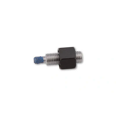 Kép: HIGHSIDER tükör adapter M10 x 1,25 mm ről M6 ra Fekete