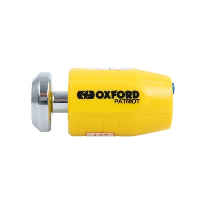 Kép: Oxford patriot tárcsazár Ø14mm sárga