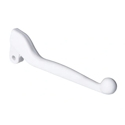 Kép: Kézifékkar armatúra nélkül, szögletes, műanyag fehér Simson S50, S51, S53, S70, S83, SR50, SR80, KR51/2, KR51/2