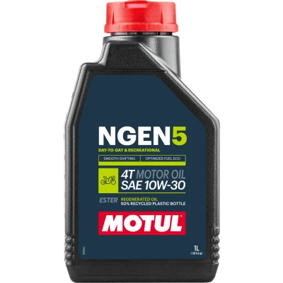 Kép: 4 ütemű motorolaj Motul NGEN 5 10W 30 1L 1 LITER