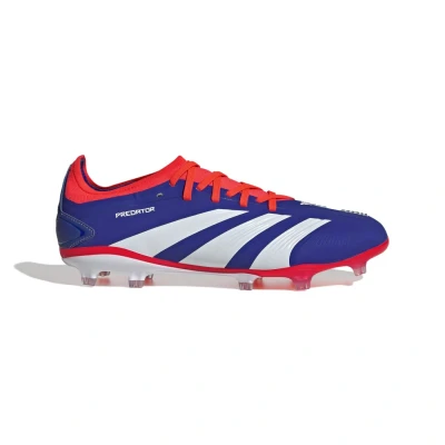 Kép: adidas Performance Predator PRO FIRM Ground Stoplis futballcipő, Méret: 39 1/3, Core black/grey four/lucid red Textil/szintetikus anyagok