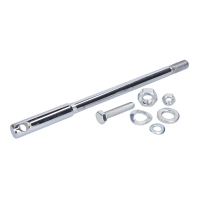 Kép: Keréktengely / gyorskioldó tengelykészlet elöl Simson S50, S51, S53, S70, SR50, SR80, SR80