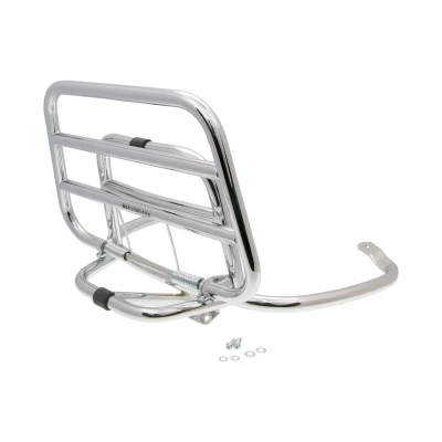 Kép: OEM összecsukható króm csomagtartó Vespa Primavera/Sprint