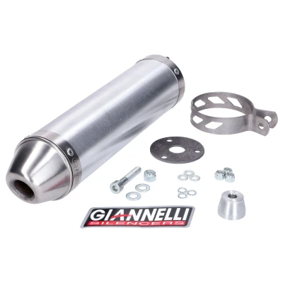 Kép: Hátsó hangtompító Giannelli Street Alu Yamaha TZR 50 2004 2015