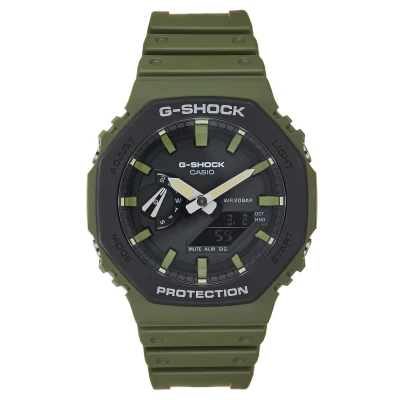 Kép: G SHOCK GA2110 Kronográf óra, Méret: One Size, Green