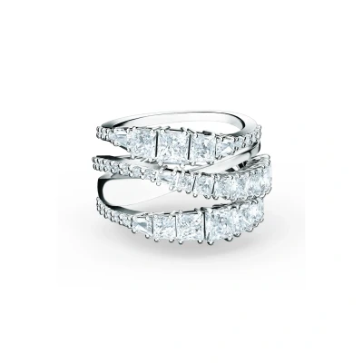 Kép: Swarovski Twist WRAP Gyűrű silvercoloured, Méret: 52, Silver coloured