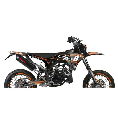 Kép: Grafikai készlet Fantic XM 50 2023 utáni Stage6 Narancs