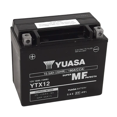 Kép: Yuasa W/C Akkumulátor Karbantartásmentes Gyárilag Aktivált YTX12 FA