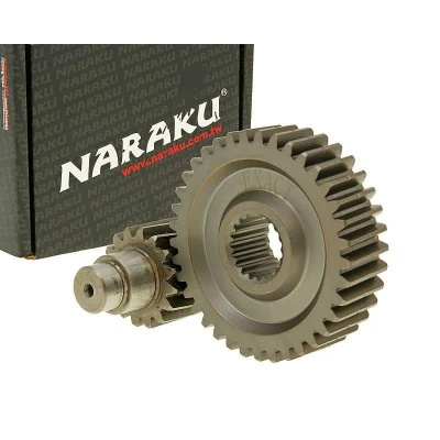 Kép: Naraku Racing +25% os, 16/37 arányú szekunder végáttétel növelő szett GY6 125/150cc 152/157QMI