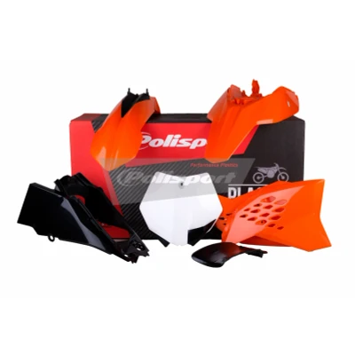 Kép: POLISPORT Műanyag Készlet OEM Színben (13 15) KTM SX65
