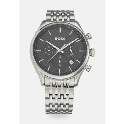 Kép: BOSS Gregor Kronográf óra silvercoloured, Méret: One Size, Silver coloured