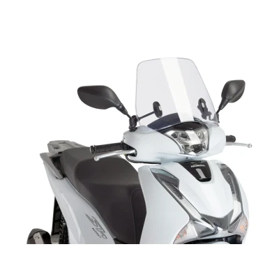 Kép: Puig Trafic átlátsztó robogó szélvédő Honda SH Scoopy 125i, 150i 2017