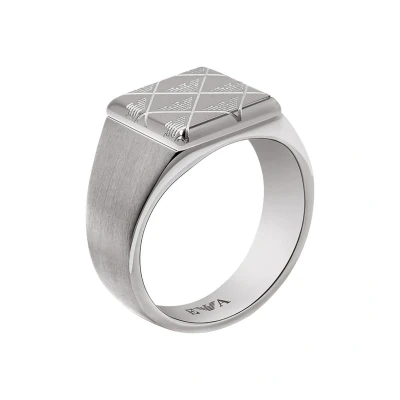 Kép: Emporio Armani Eagle LOGO Gyűrű silvercoloured, Méret: 59/60, Silver coloured