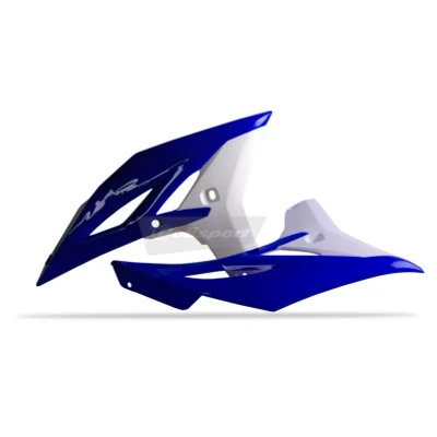 Kép: POLISPORT hűtőburkolatok, gyári színű kék/fehér (11 12) Yamaha YZ250F/WR450F
