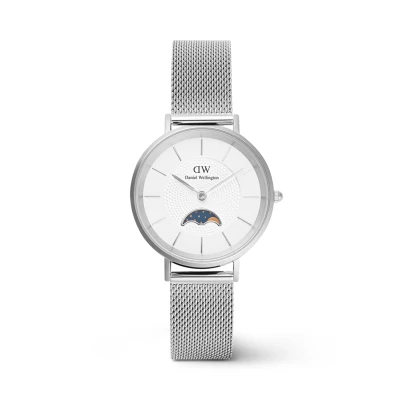 Kép: Daniel Wellington LUNE Sterling Óra, Méret: 32, Silver