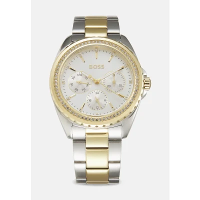 Kép: BOSS ATEA Óra silvercoloured/goldcoloured, Méret: One Size, Silver coloured/gold coloured