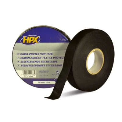 Kép: HPX Pamut Szövet Szalag Fekete 19mm x 25m