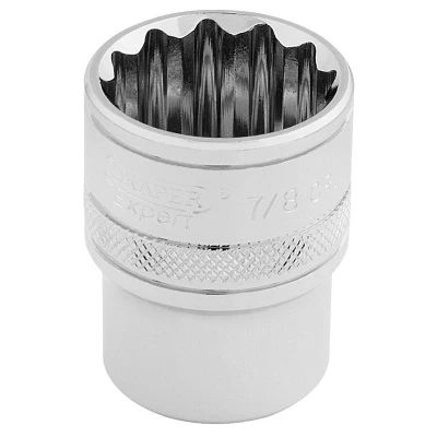 Kép: DRAPER 1/2&#039;&#039; Meghajtású Dugókulcsok 12 Pontos 7/8&#039;&#039;