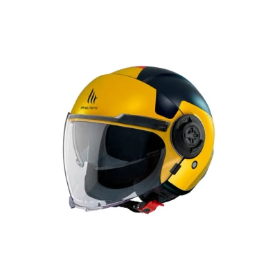 Kép: Nyitott bukósisak MT Helmets Viale SV S Beta kék / sárga
