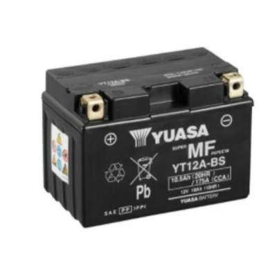 Kép: Yuasa W/C akkumulátor karbantartásmentes, gyárilag aktivált YT9B