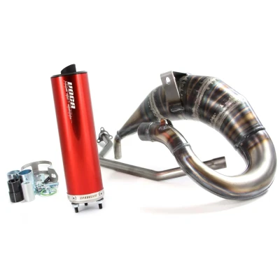 Kép: kipufogó VOCA Cross Rookie 50/70cc piros Rieju MRX, RR, MH Furia modellekhez