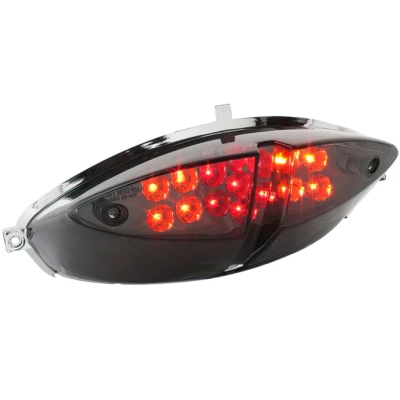 Kép: Hátsó lámpa irányjelzőkkel LED Fekete vonal Peugeot Speedfight 2