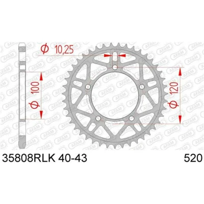 Kép: AFAM 16600 43 Lánckerék