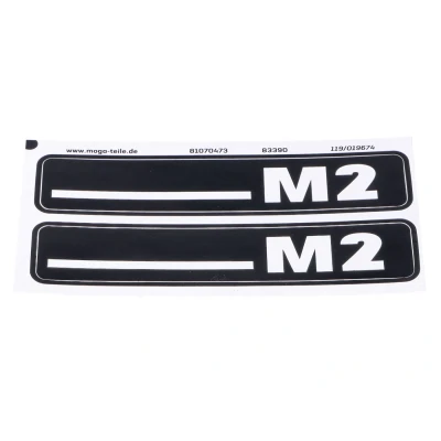 Kép: MOGA matrica szett 2 darab 105mm x 21mm Hercules M hez