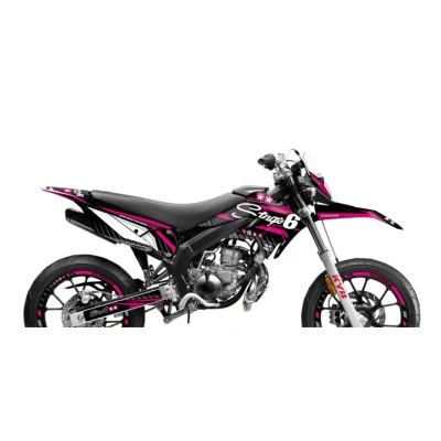 Kép: Grafikai Készlet Derbi X Treme 2011 2017 Stage6 Rózsaszín