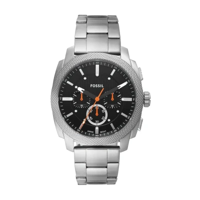 Kép: Fossil Machine Kronográf óra silvercoloured, Méret: One Size, Silver coloured