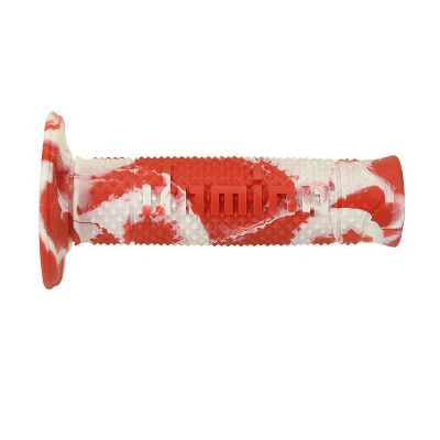 Kép: Domino A260 off road snake piros/fehér kormánymarkolat szett