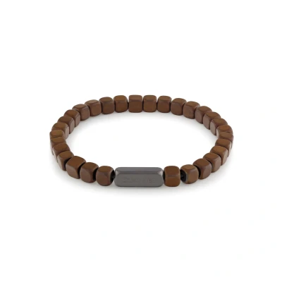 Kép: Calvin Klein Modern Square Karkötő, Méret: One Size, Brown