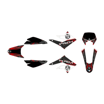 Kép: Grafikai készlet KRM piros Derbi X treme 2011 2017