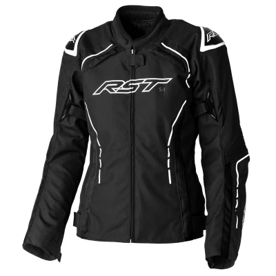 Kép: RST Női S1 CE Textil Dzseki Fekete/Fehér Méret S