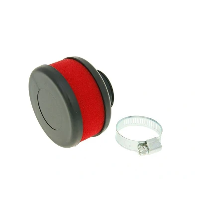 Kép: Flat Foam piros 28 35mm egyenes légszűrő
