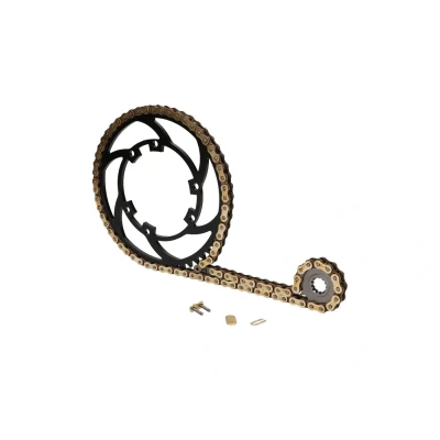 Kép: Premium láncszett 11/53 fog Aprilia SX 12 , Derbi GPR R 10 Senda 50 SM DRD, HYP, Gilera SMT