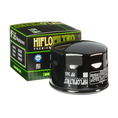 Kép: Olajszűrő Hiflofiltro HF565 Gilera GP 800 köbcenti / Aprilia 850 SRV