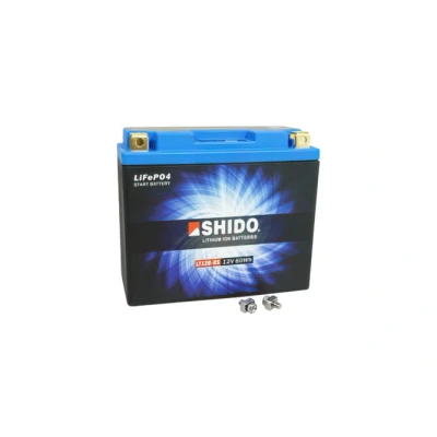 Kép: Shido 12V 5 Ah LT12B BS Lítium ion Akkumulátor (használatra kész)