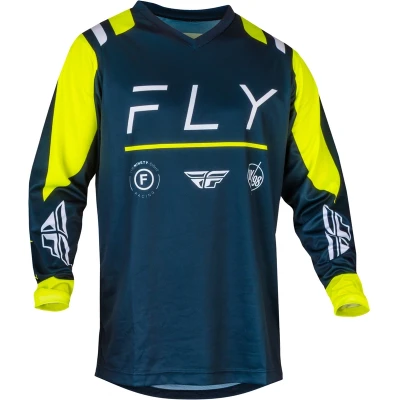 Kép: FLY RACING F 16 Mez Tengerészkék/Kiemelten Látható/Fehér