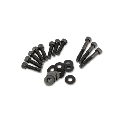 Kép: Csavar készlet variátor fedélhez acél fekete MBK Booster / Stunt Yamaha BW&#039;s Slider