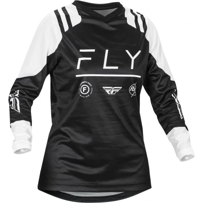 Kép: FLY RACING F 16 Női Mez Fekete/Fehér