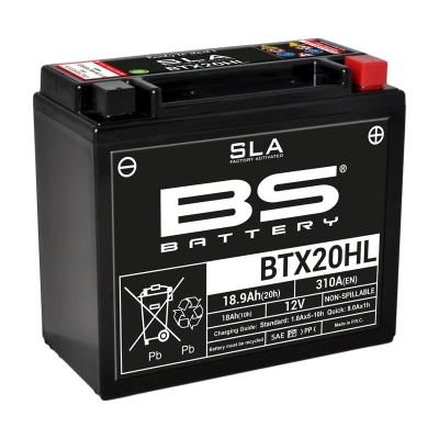 Kép: BS BATTERY SLA Akkumulátor Karbantartásmentes Gyárilag Aktivált BTX20HL
