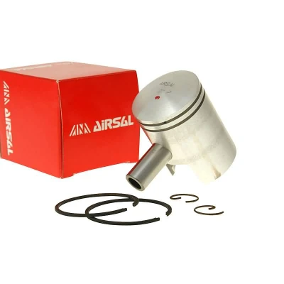Kép: Dugattyú d.38mm Airsal Alu 50cc Puch Maxi (nagy bordák)