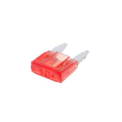 Kép: Mini késes biztosíték lapos 11.1mm 10A piros színben
