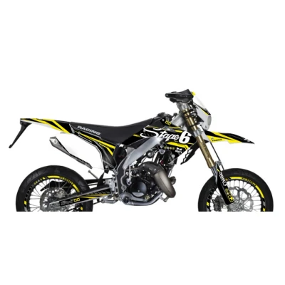 Kép: Grafikai készlet Honda HM 50 Stage6 sárga