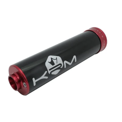 Kép: Kipufogódob KRM 90 110 fekete piros