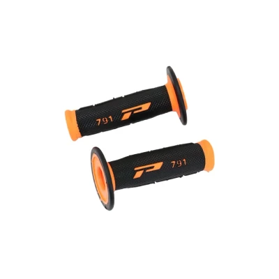 Kép: Progrip 791 Duo Density 115 mm fekete/neon narancs markolatok