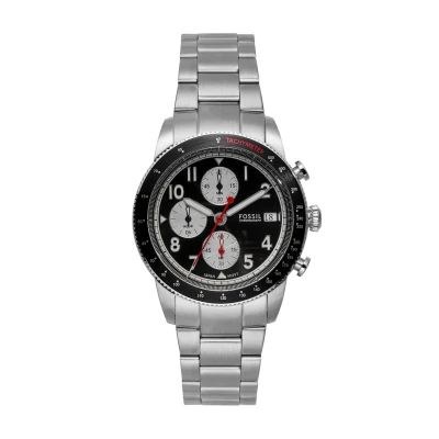 Kép: Fossil Sport Tourer Watch Kronográf óra silvercoloured, Méret: One Size, Silver coloured