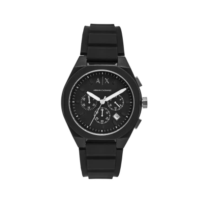 Kép: Armani Exchange Watch Kronográf óra, Méret: One Size, Black